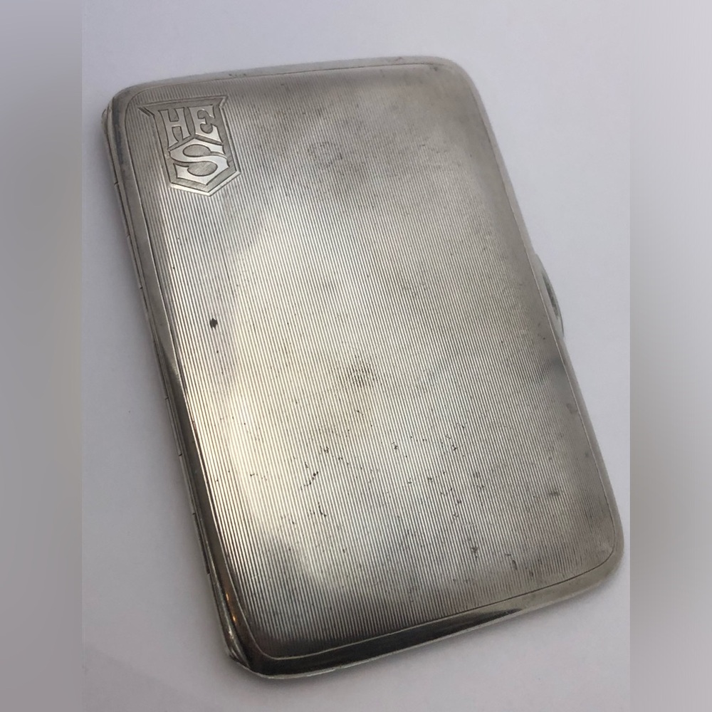 Stylish Silver Key & Card Holder
